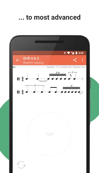 Скачать взлом Complete Rhythm Trainer (Комплит Ритм Трейнер)  [МОД Бесконечные монеты] — стабильная версия apk на Андроид screen 4