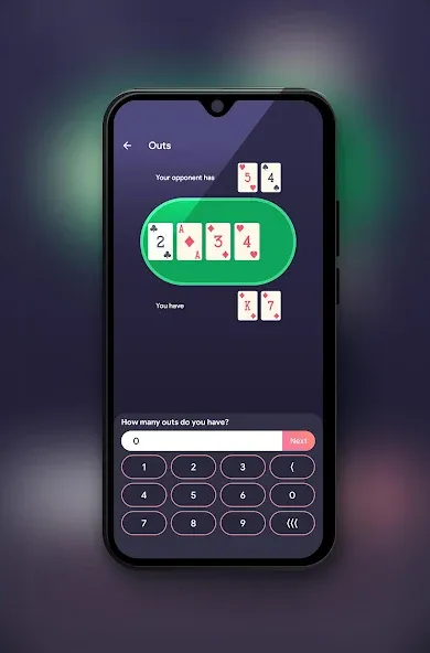 Скачать взлом ATHYLPS — Poker Outs, Poker Od (АТХИЛПС)  [МОД Все открыто] — полная версия apk на Андроид screen 3