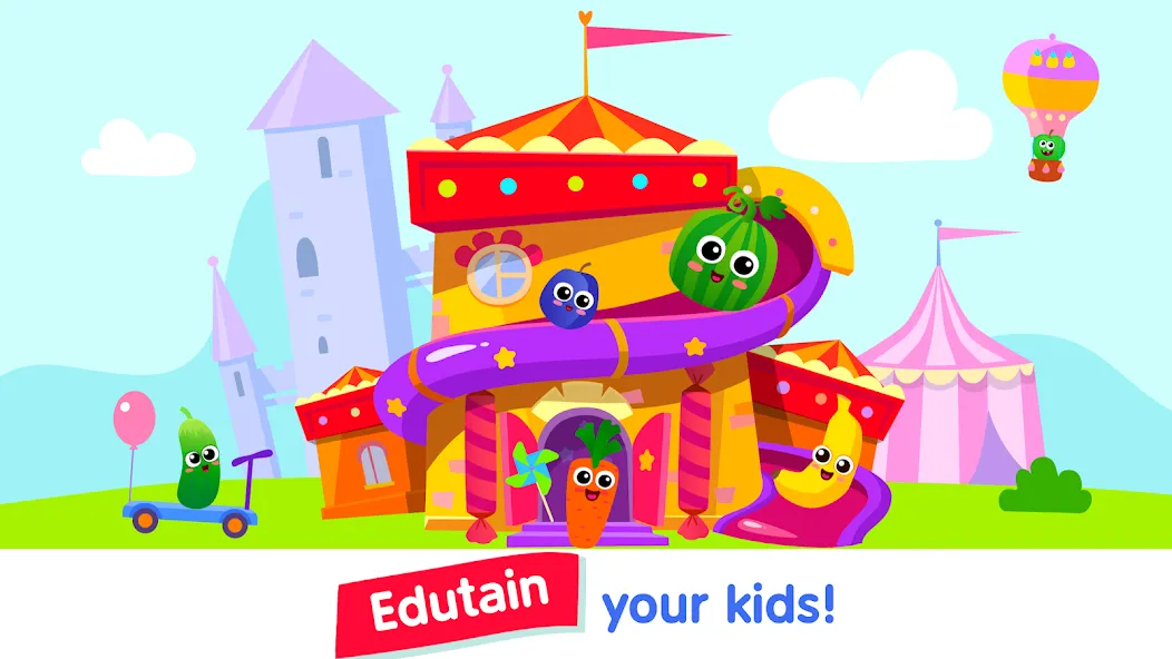 Взлом Kids Learning games 4 toddlers  [МОД Все открыто] — последняя версия apk на Андроид screen 1