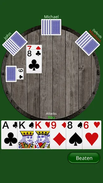 Скачать взлом Durak Online Cards Game  [МОД Unlocked] — полная версия apk на Андроид screen 3