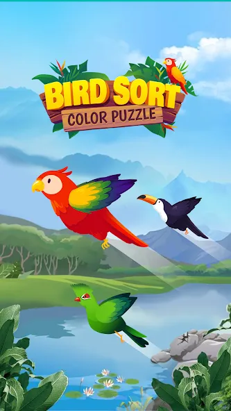 Скачать взлом Bird Sort — Color Puzzle  [МОД Menu] — последняя версия apk на Андроид screen 5