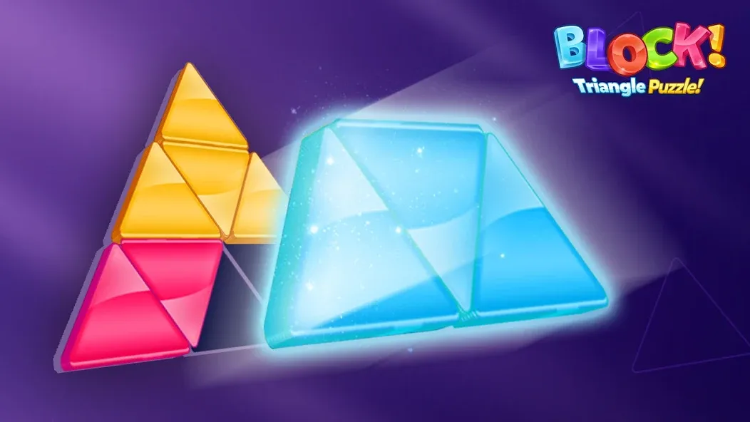 Взлом Block! Triangle Puzzle:Tangram  [МОД Бесконечные деньги] — последняя версия apk на Андроид screen 1