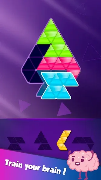 Взлом Block! Triangle Puzzle:Tangram  [МОД Бесконечные деньги] — последняя версия apk на Андроид screen 4