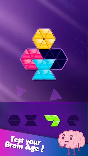 Взлом Block! Triangle Puzzle:Tangram  [МОД Бесконечные деньги] — последняя версия apk на Андроид screen 5