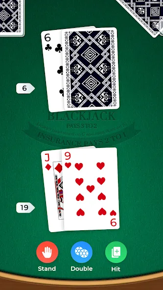 Взлом Blackjack (Блэкджек)  [МОД Unlocked] — полная версия apk на Андроид screen 2