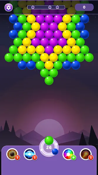 Взлом Bubble Shooter Rainbow  [МОД Меню] — стабильная версия apk на Андроид screen 1