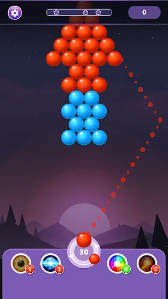 Взлом Bubble Shooter Rainbow  [МОД Меню] — стабильная версия apk на Андроид screen 3