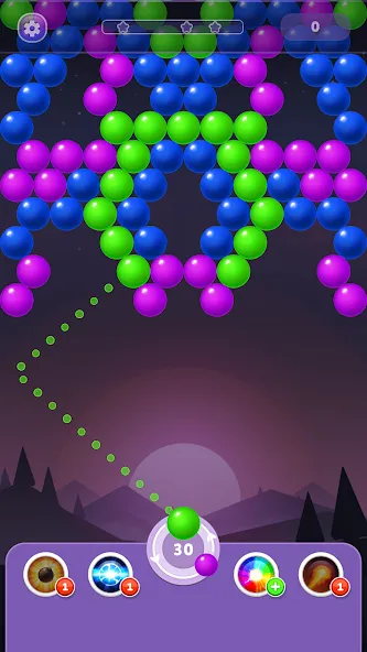 Взлом Bubble Shooter Rainbow  [МОД Меню] — стабильная версия apk на Андроид screen 4