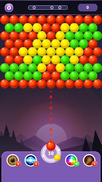 Взлом Bubble Shooter Rainbow  [МОД Меню] — стабильная версия apk на Андроид screen 5