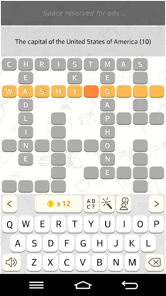 Скачать взлом CrossWords 10 (Кроссворды 10)  [МОД Много монет] — стабильная версия apk на Андроид screen 2
