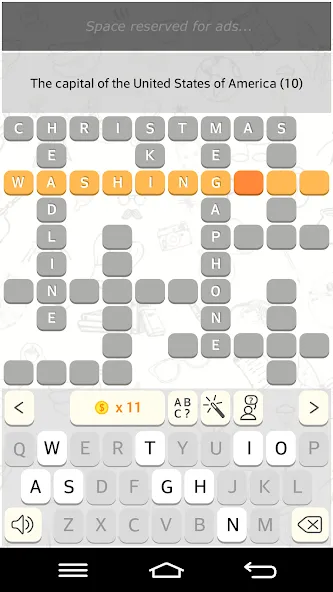 Скачать взлом CrossWords 10 (Кроссворды 10)  [МОД Много монет] — стабильная версия apk на Андроид screen 3