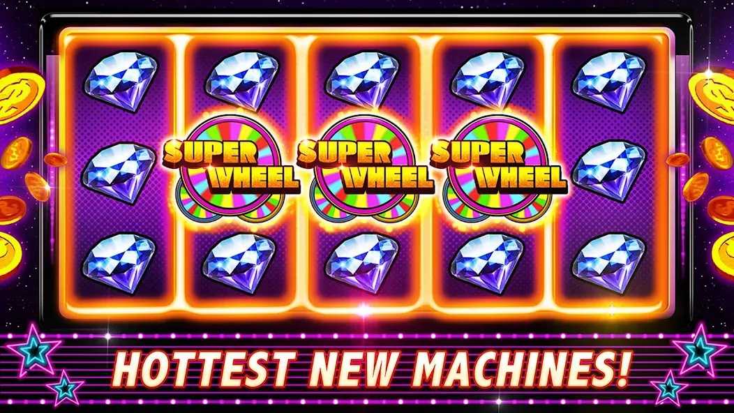 Взлом Super Win Slots — Vintage Slot (упер Вин Слотс)  [МОД Бесконечные деньги] — полная версия apk на Андроид screen 2