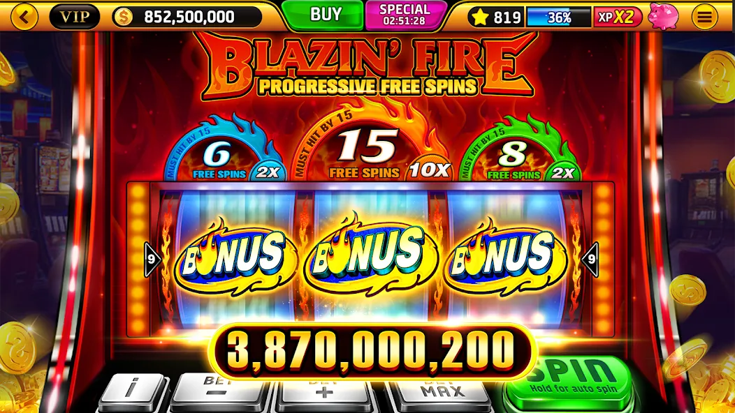 Взломанная Wild Classic Slots Casino Game  [МОД Mega Pack] — полная версия apk на Андроид screen 4