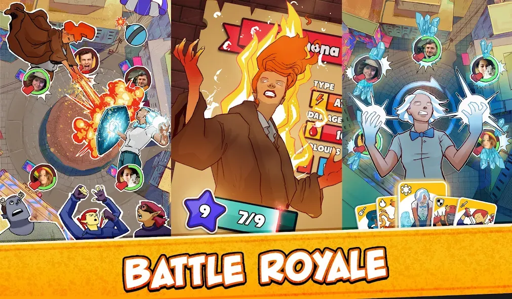 Взломанная Card Wars: Battle Royale CCG (Локдаун Броул)  [МОД Все открыто] — полная версия apk на Андроид screen 1