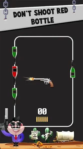 Взлом Bottle Shooting VS Gun  [МОД Много монет] — последняя версия apk на Андроид screen 2