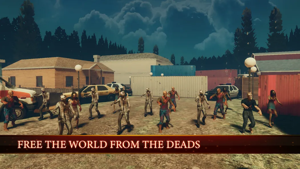 Скачать взломанную Dead Invasion : Zombie Shooter (Дед Инвейжн)  [МОД Меню] — стабильная версия apk на Андроид screen 2