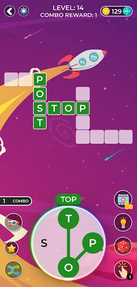 Скачать взломанную Word Game. Crossword Search Pu  [МОД Все открыто] — стабильная версия apk на Андроид screen 4