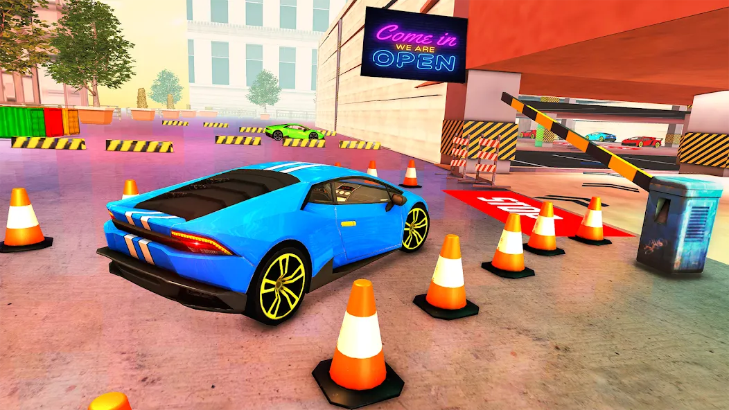 Скачать взломанную Street Car Parking: Car Games  [МОД Меню] — стабильная версия apk на Андроид screen 1