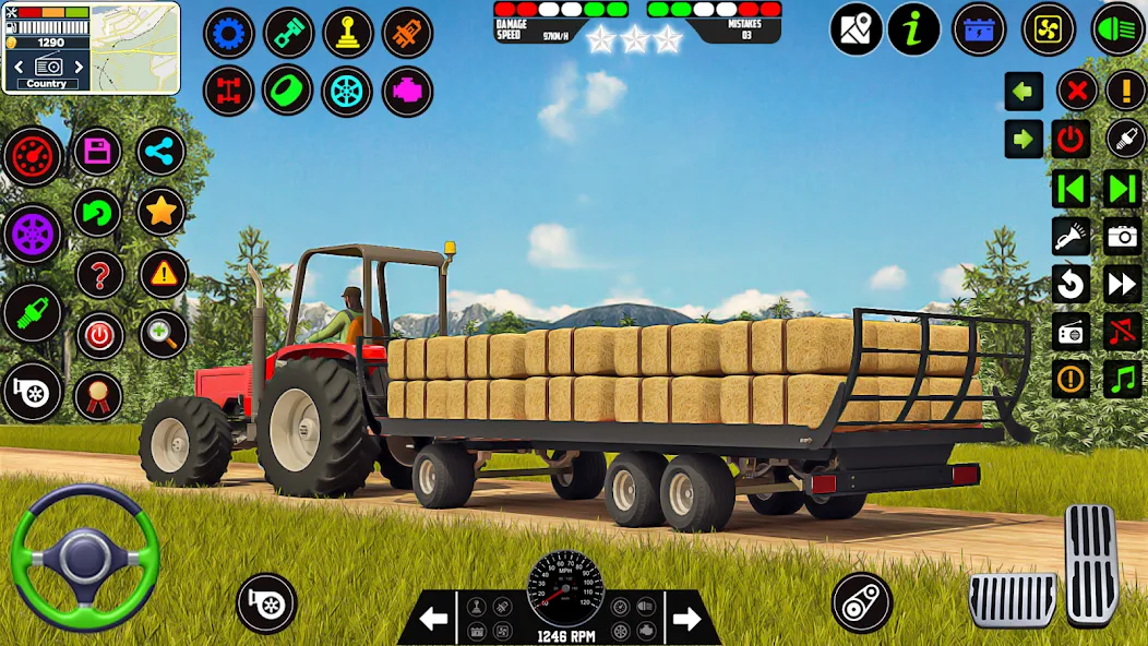 Скачать взлом Indian Tractor Game Farming 3D  [МОД Unlocked] — полная версия apk на Андроид screen 4