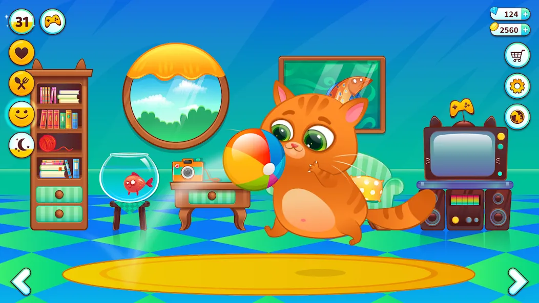 Взлом Bubbu – My Virtual Pet Cat  [МОД Все открыто] — стабильная версия apk на Андроид screen 4