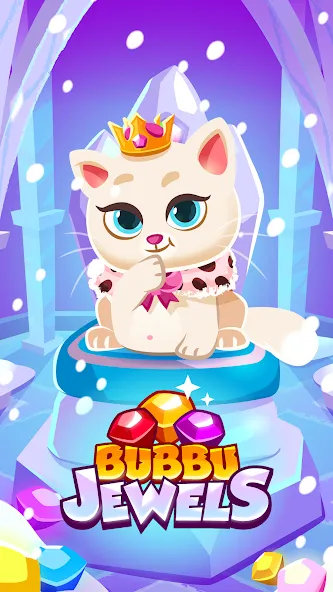 Взлом Bubbu Jewels — Merge Puzzle (Буббу Джуэлс)  [МОД Menu] — полная версия apk на Андроид screen 1