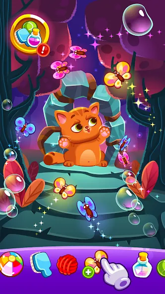 Взлом Bubbu Jewels — Merge Puzzle (Буббу Джуэлс)  [МОД Menu] — полная версия apk на Андроид screen 3