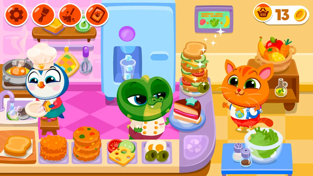 Скачать взлом Bubbu School — My Virtual Pets (Буббу Скул)  [МОД Все открыто] — полная версия apk на Андроид screen 2