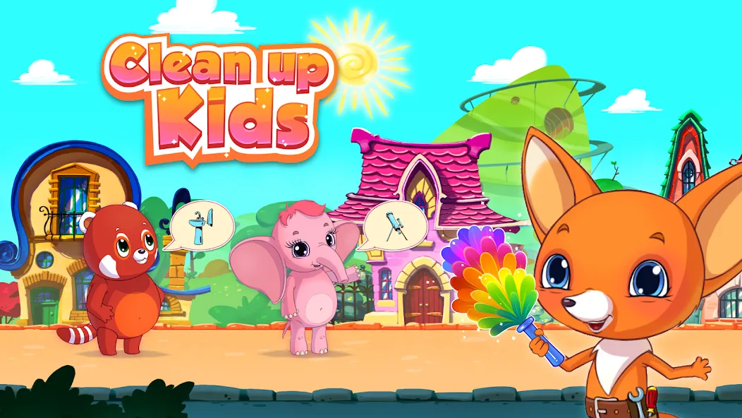 Взломанная Clean Up Kids  [МОД Unlocked] — последняя версия apk на Андроид screen 5