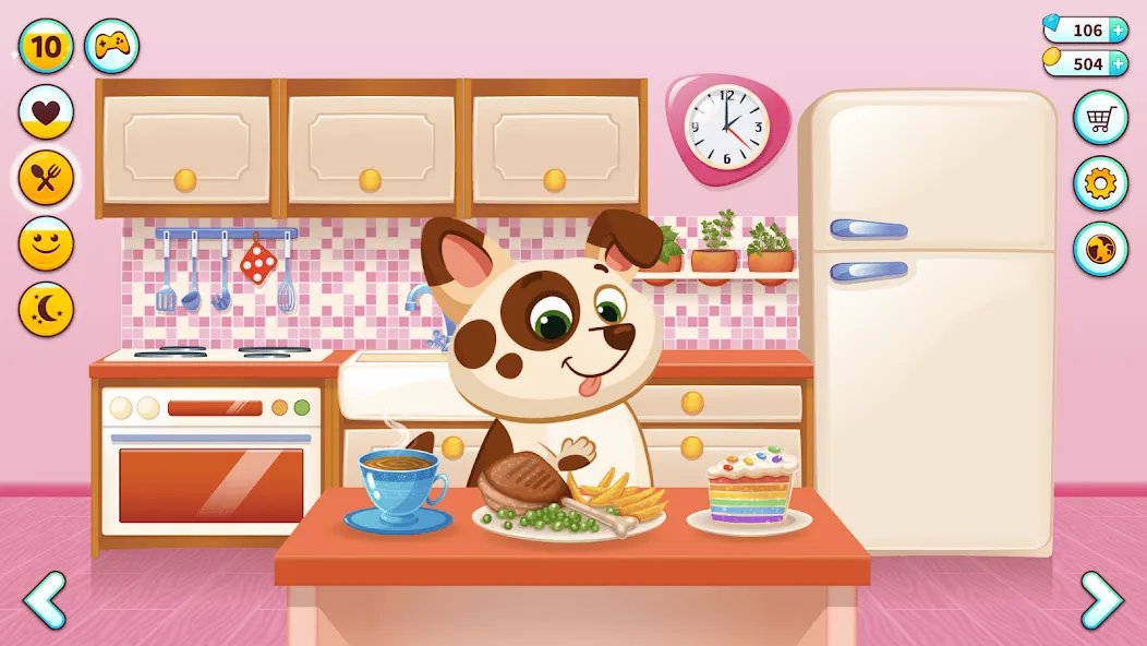 Взломанная Duddu — My Virtual Pet Dog  [МОД Mega Pack] — полная версия apk на Андроид screen 3