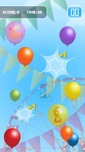 Скачать взлом Pop Balloon Kids  [МОД Mega Pack] — полная версия apk на Андроид screen 1