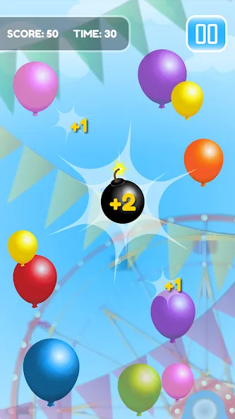 Скачать взлом Pop Balloon Kids  [МОД Mega Pack] — полная версия apk на Андроид screen 3