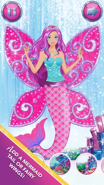 Взломанная Barbie Magical Fashion  [МОД Много денег] — последняя версия apk на Андроид screen 4