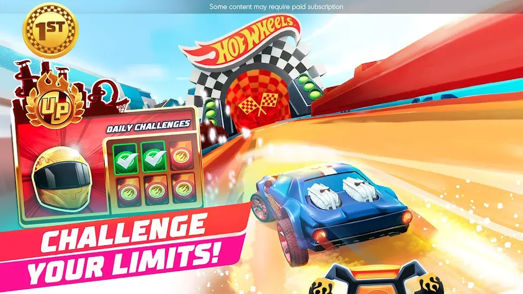 Взломанная Hot Wheels Unlimited (Хот Вилс Анлимитед)  [МОД Mega Pack] — стабильная версия apk на Андроид screen 1