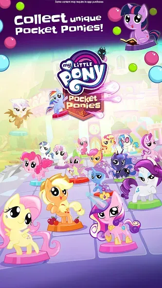 Взломанная My Little Pony Pocket Ponies (Май Литл Пони)  [МОД Все открыто] — последняя версия apk на Андроид screen 2