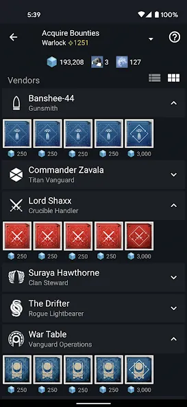 Скачать взлом Destiny 2 Companion (Дестини 2 Спутник)  [МОД Unlimited Money] — последняя версия apk на Андроид screen 3