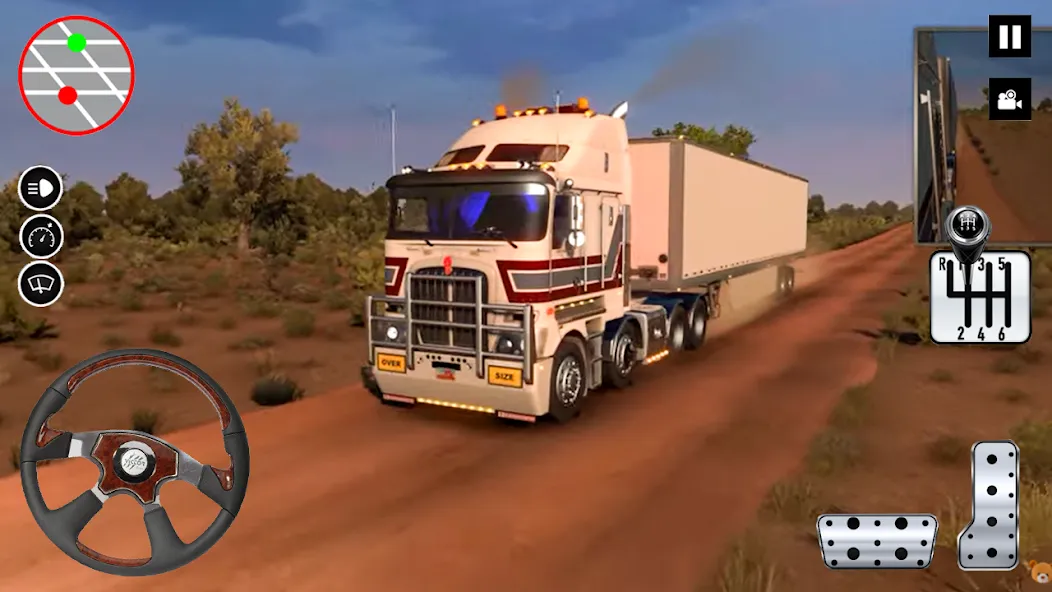 Взломанная World Truck Grand Transport 3D  [МОД Много монет] — последняя версия apk на Андроид screen 4