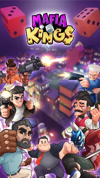 Взлом Mafia Kings — Mob Board Game (Мафия Кингс)  [МОД Много денег] — последняя версия apk на Андроид screen 1