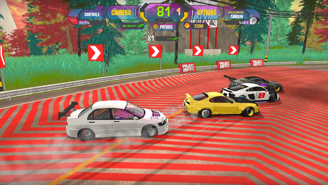 Скачать взлом Project Drift 2.0 : Online  [МОД Много денег] — полная версия apk на Андроид screen 2