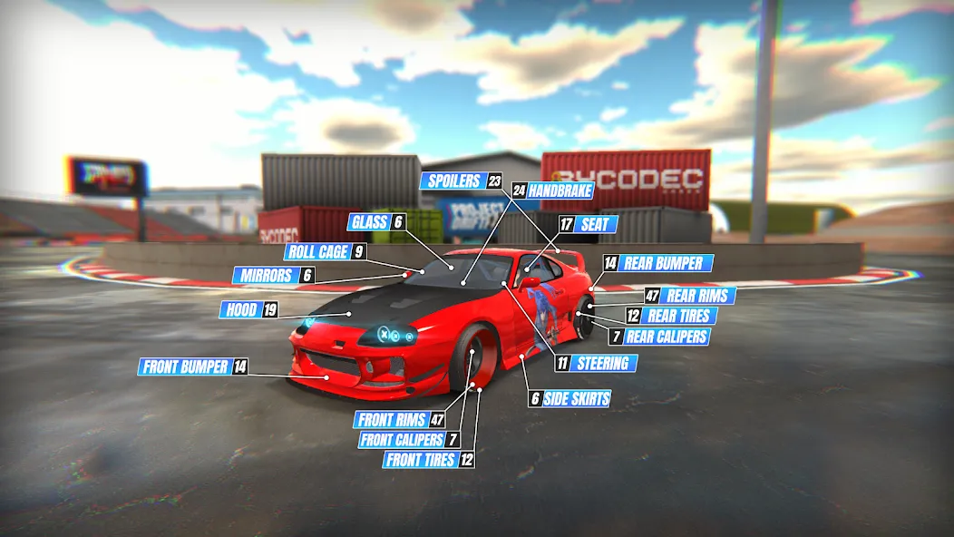 Скачать взлом Project Drift 2.0 : Online  [МОД Много денег] — полная версия apk на Андроид screen 3