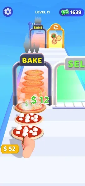 Взломанная I Want Pizza (Я хочу пиццу)  [МОД Все открыто] — последняя версия apk на Андроид screen 1