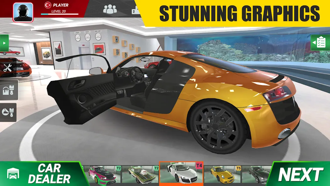 Взлом Racing Online:Car Driving Game  [МОД Все открыто] — последняя версия apk на Андроид screen 4