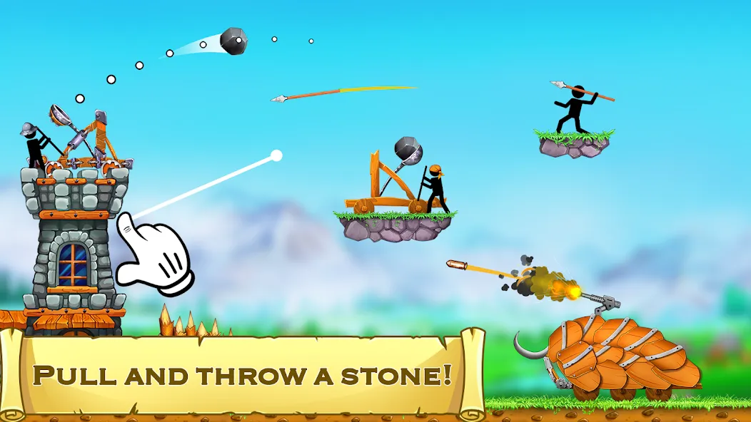 Скачать взлом The Catapult 2 : bone masters  [МОД Меню] — стабильная версия apk на Андроид screen 2