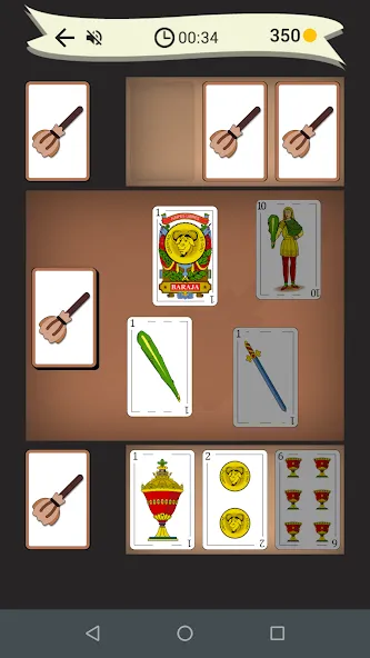 Взлом Broom: card game (Эскоба дель 15)  [МОД Все открыто] — последняя версия apk на Андроид screen 3