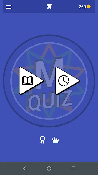 Скачать взлом M Quiz  [МОД Mega Pack] — последняя версия apk на Андроид screen 1