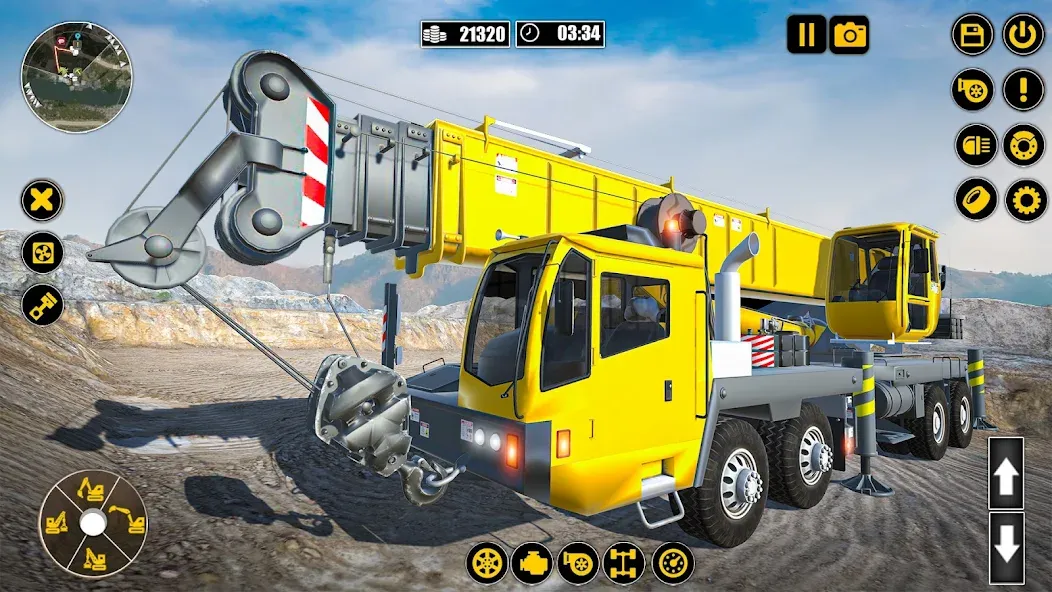 Взлом Construction Machine Real JCB  [МОД Много денег] — стабильная версия apk на Андроид screen 3