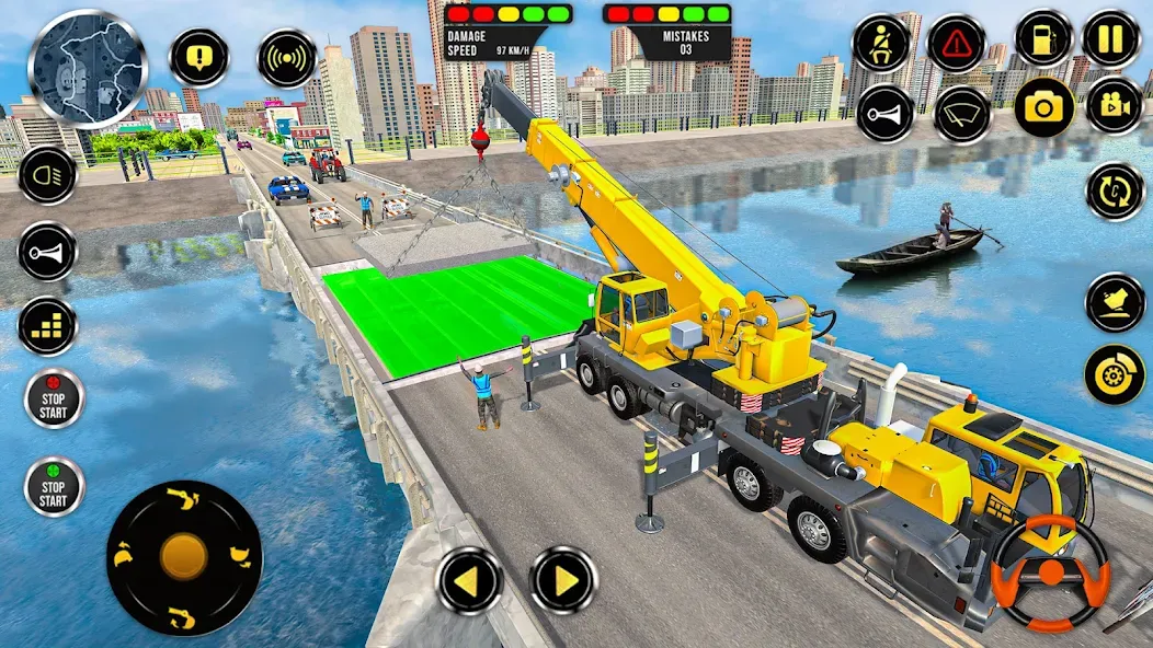 Взлом Construction Machine Real JCB  [МОД Много денег] — стабильная версия apk на Андроид screen 5