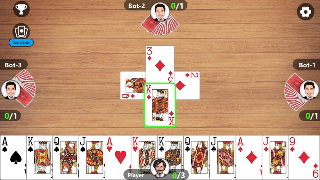 Скачать взломанную Callbreak Master 3 — Card Game  [МОД Unlocked] — стабильная версия apk на Андроид screen 2