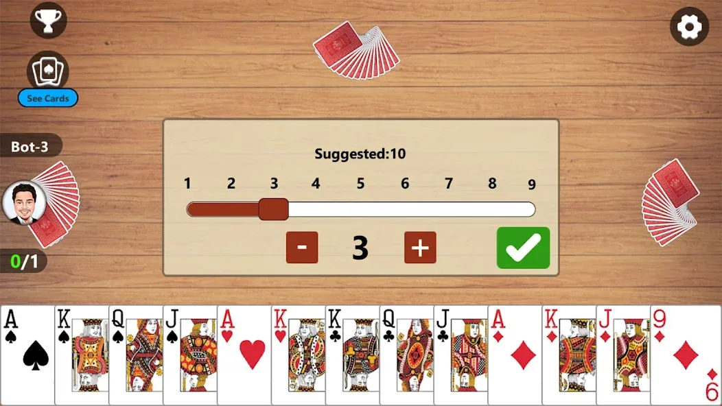 Скачать взломанную Callbreak Master 3 — Card Game  [МОД Unlocked] — стабильная версия apk на Андроид screen 5