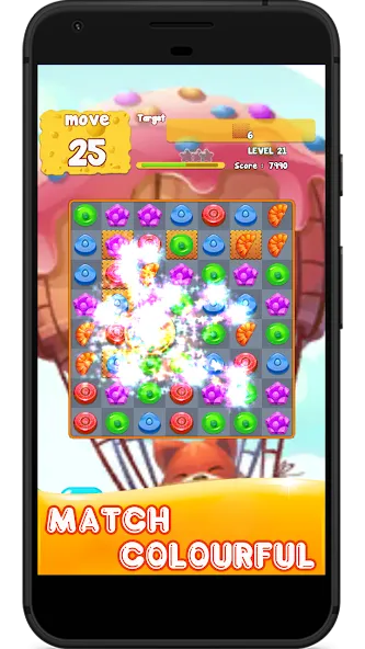 Взлом Candy 2024-Candy Match 3 Game (Кэнди 2023)  [МОД Все открыто] — полная версия apk на Андроид screen 4