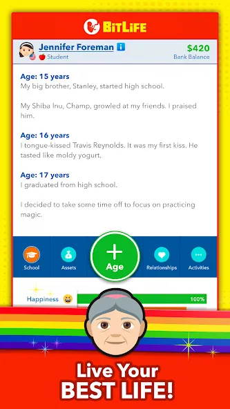 Взлом BitLife — Life Simulator (БитЛайф)  [МОД Все открыто] — полная версия apk на Андроид screen 4